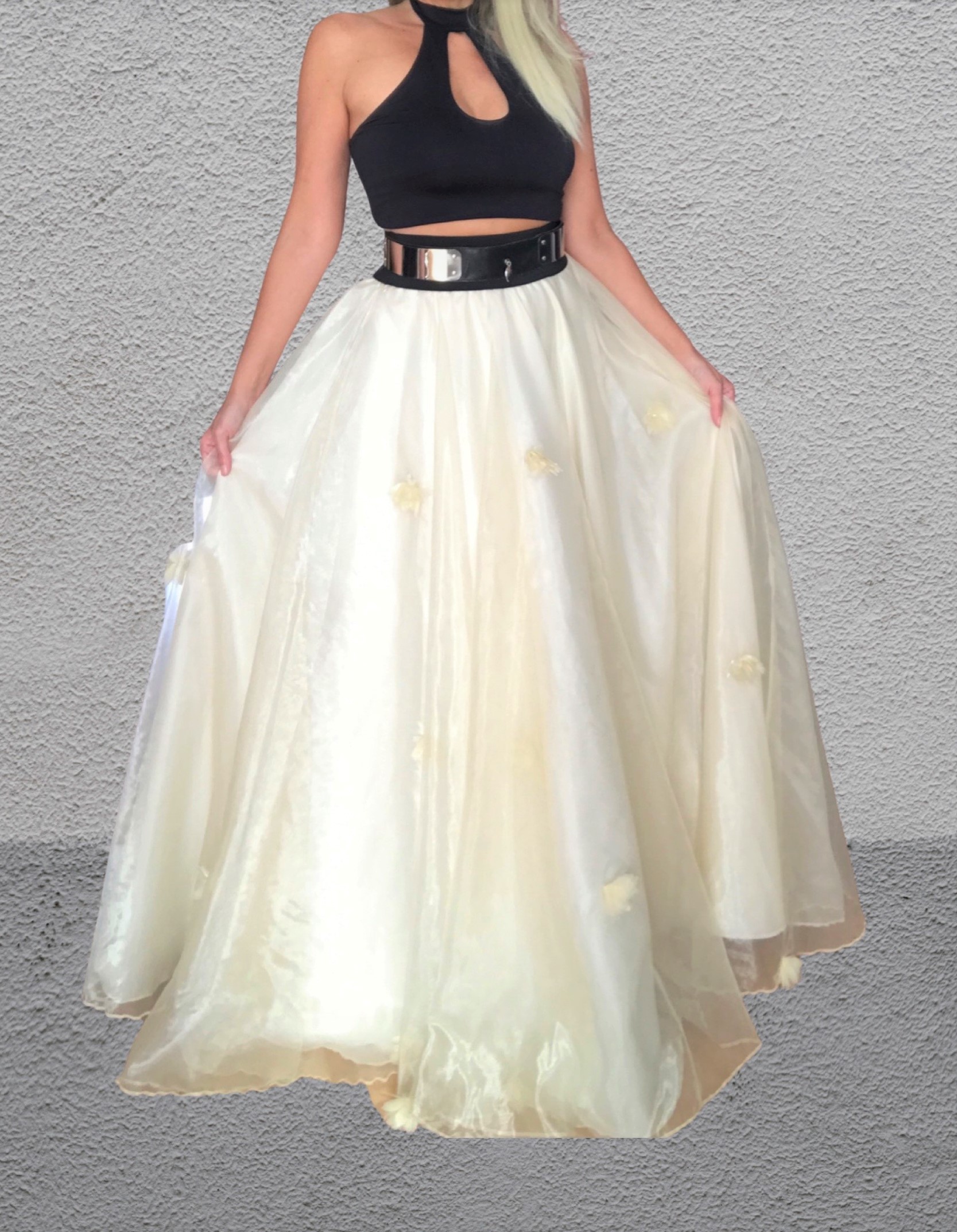 Dlouhá společenská sukně BOROS SK-L-ORG 06